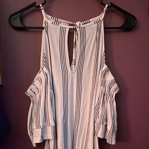 american eagle off the shoulder shirt